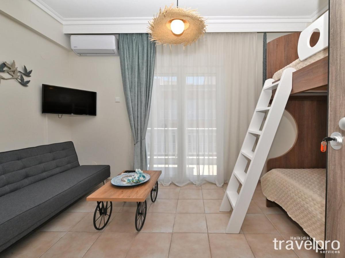 Marianthi Apartment By Rentalspro Services - Nea Moudania Halkidiki Buitenkant foto