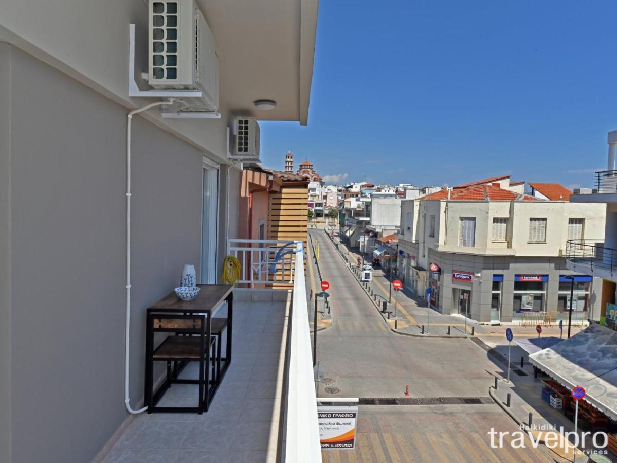 Marianthi Apartment By Rentalspro Services - Nea Moudania Halkidiki Buitenkant foto