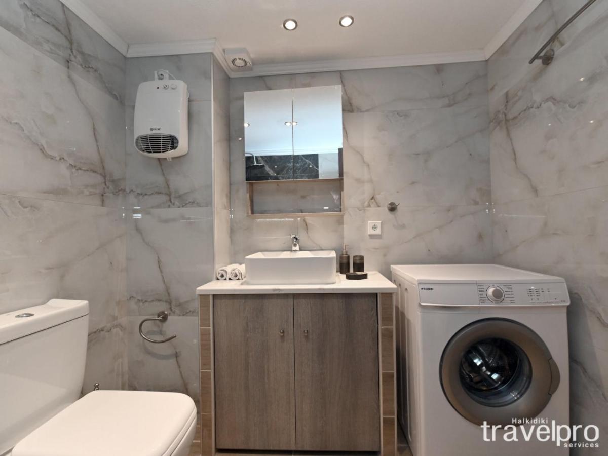 Marianthi Apartment By Rentalspro Services - Nea Moudania Halkidiki Buitenkant foto