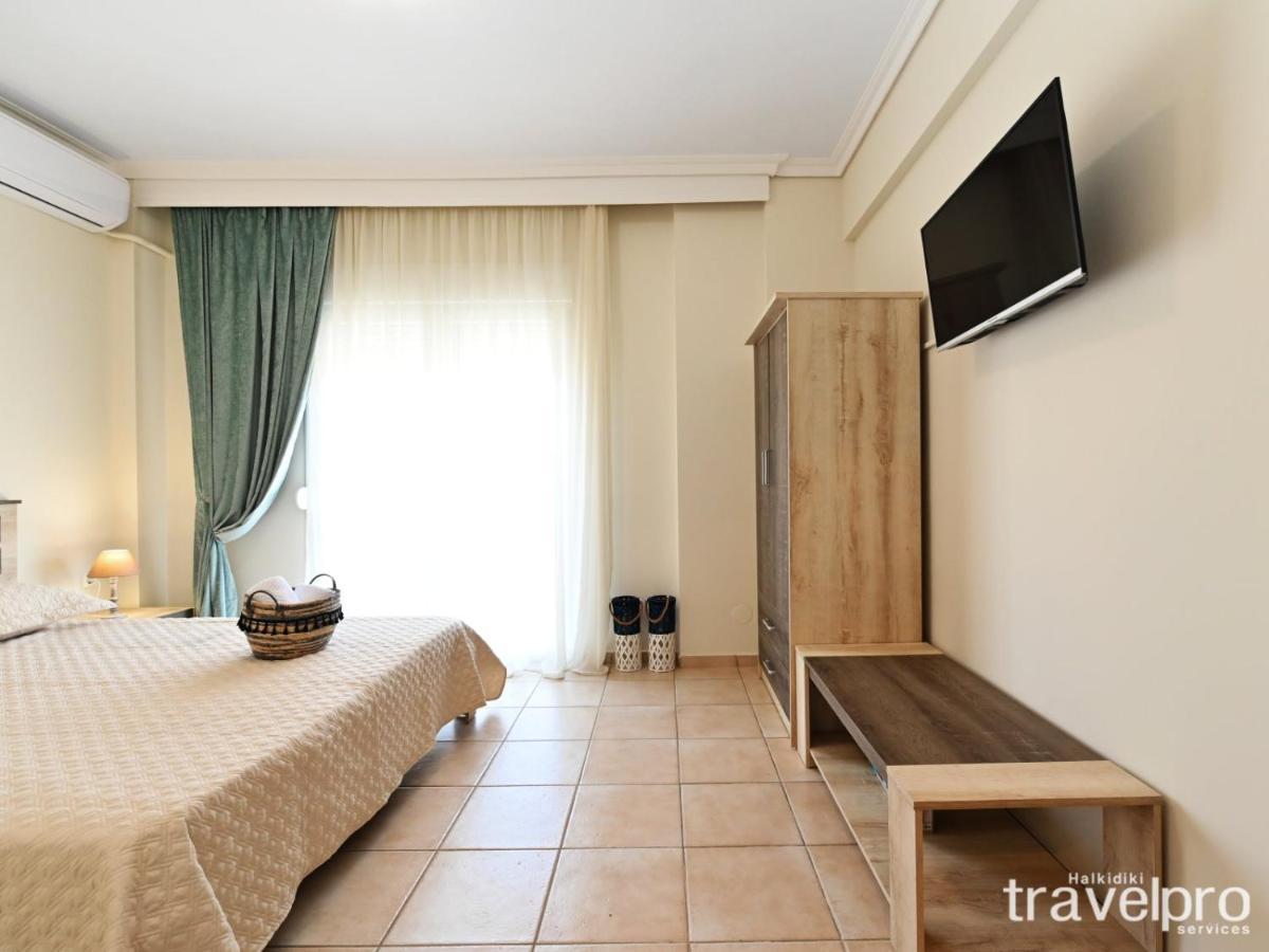 Marianthi Apartment By Rentalspro Services - Nea Moudania Halkidiki Buitenkant foto