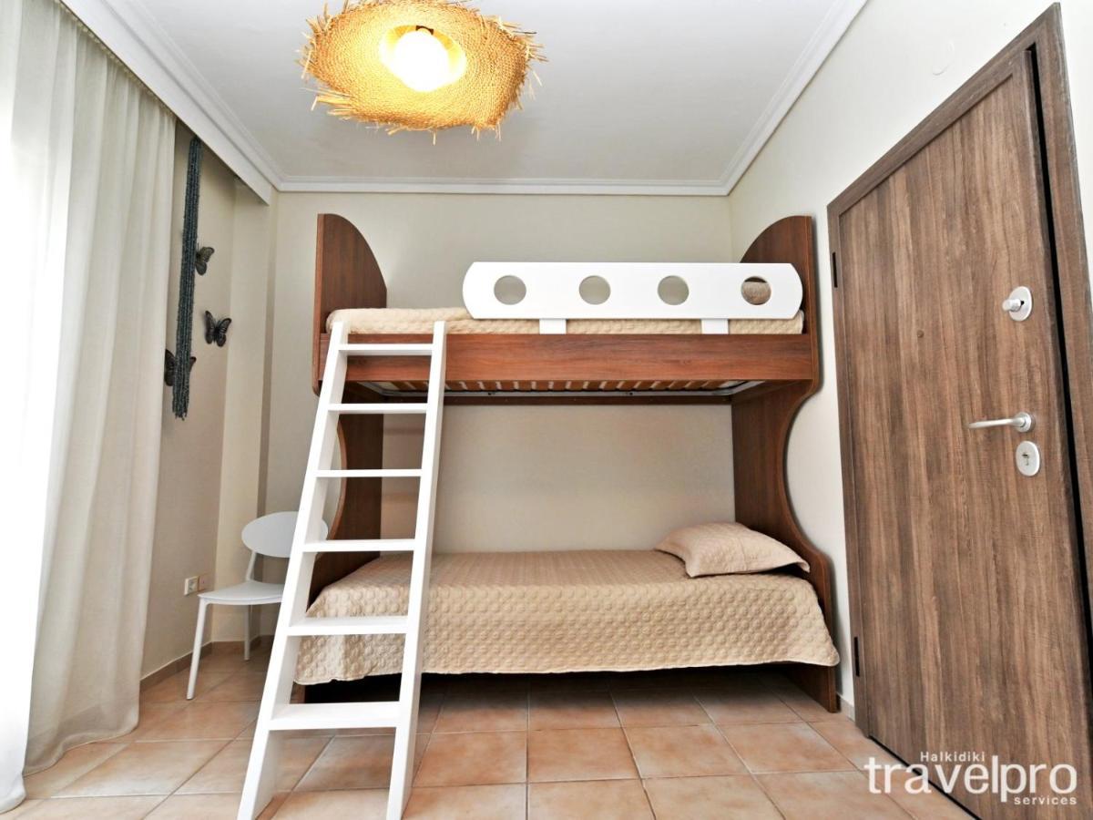 Marianthi Apartment By Rentalspro Services - Nea Moudania Halkidiki Buitenkant foto