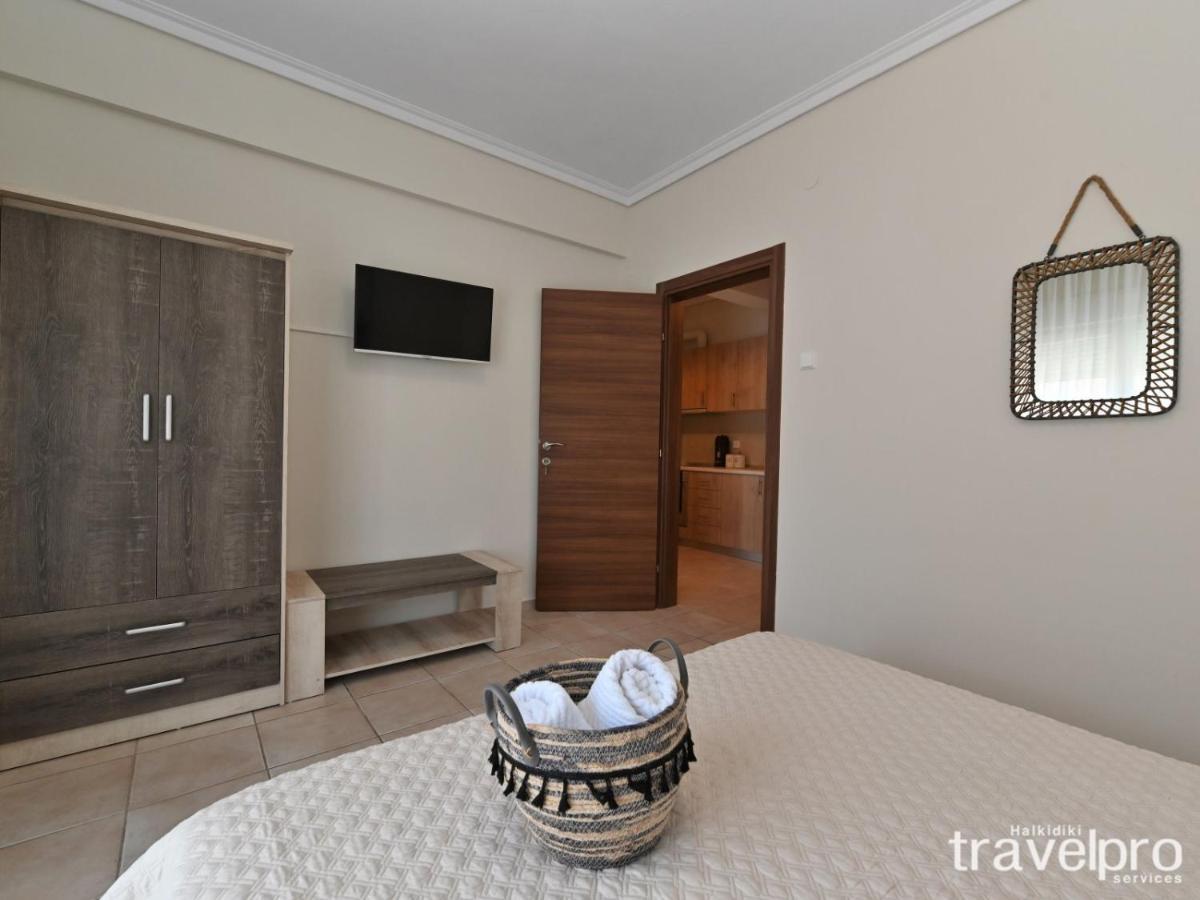 Marianthi Apartment By Rentalspro Services - Nea Moudania Halkidiki Buitenkant foto