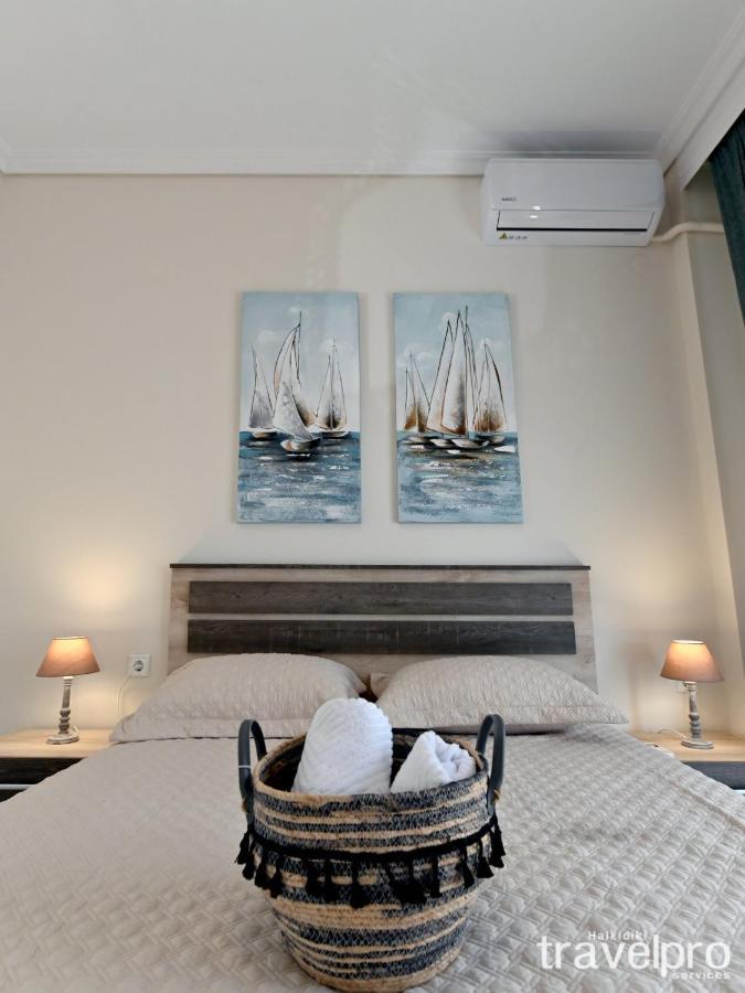 Marianthi Apartment By Rentalspro Services - Nea Moudania Halkidiki Buitenkant foto