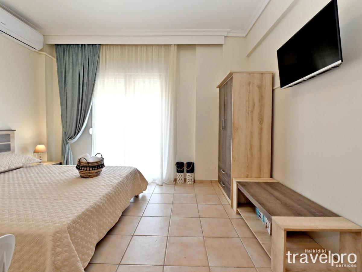 Marianthi Apartment By Rentalspro Services - Nea Moudania Halkidiki Buitenkant foto