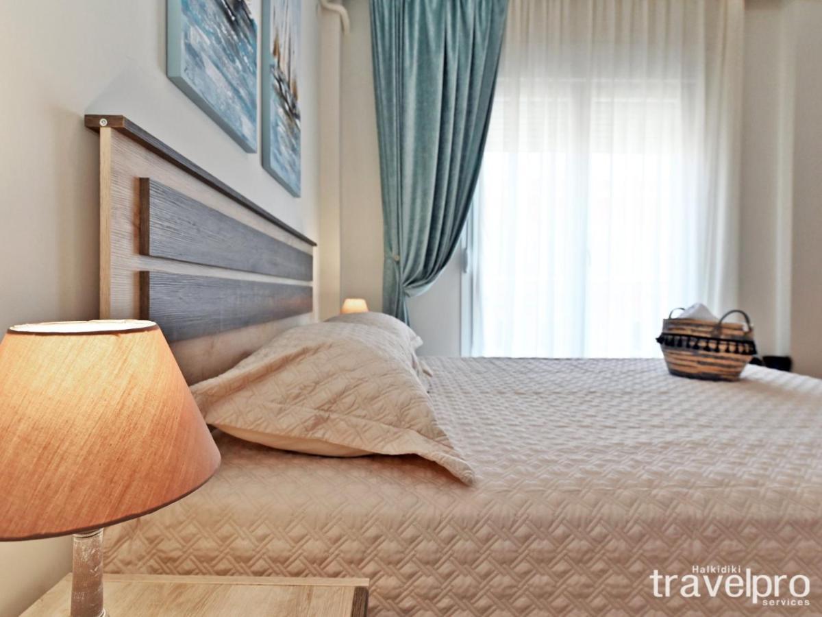 Marianthi Apartment By Rentalspro Services - Nea Moudania Halkidiki Buitenkant foto