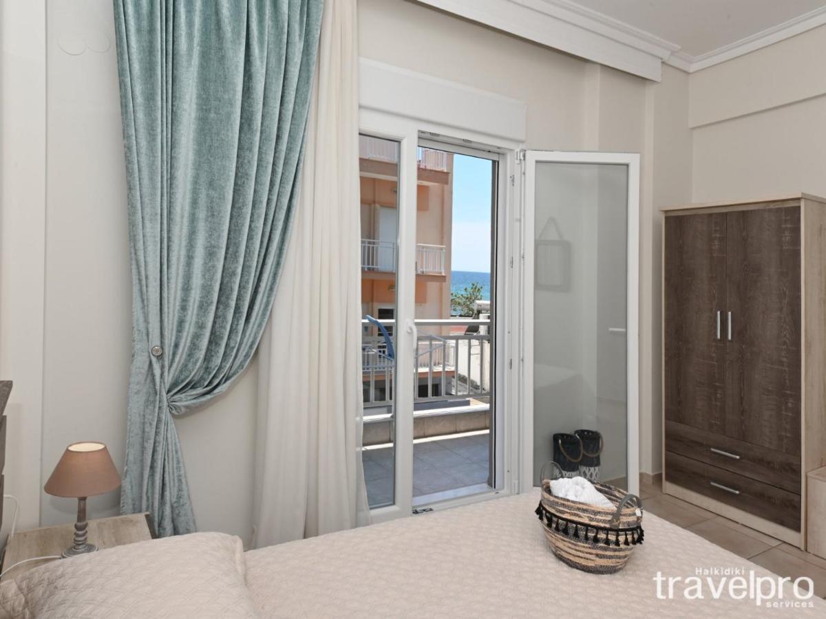 Marianthi Apartment By Rentalspro Services - Nea Moudania Halkidiki Buitenkant foto