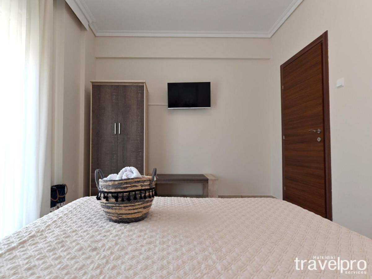 Marianthi Apartment By Rentalspro Services - Nea Moudania Halkidiki Buitenkant foto