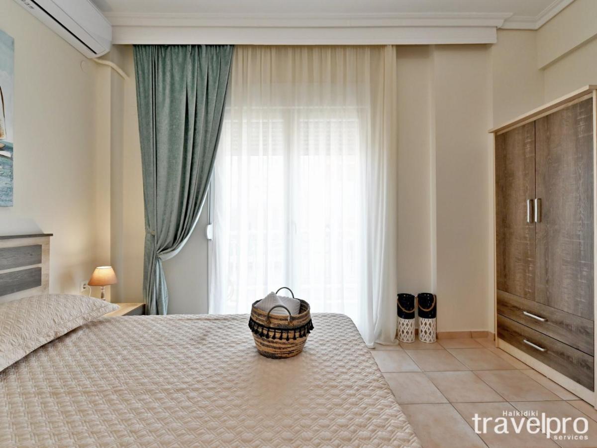 Marianthi Apartment By Rentalspro Services - Nea Moudania Halkidiki Buitenkant foto