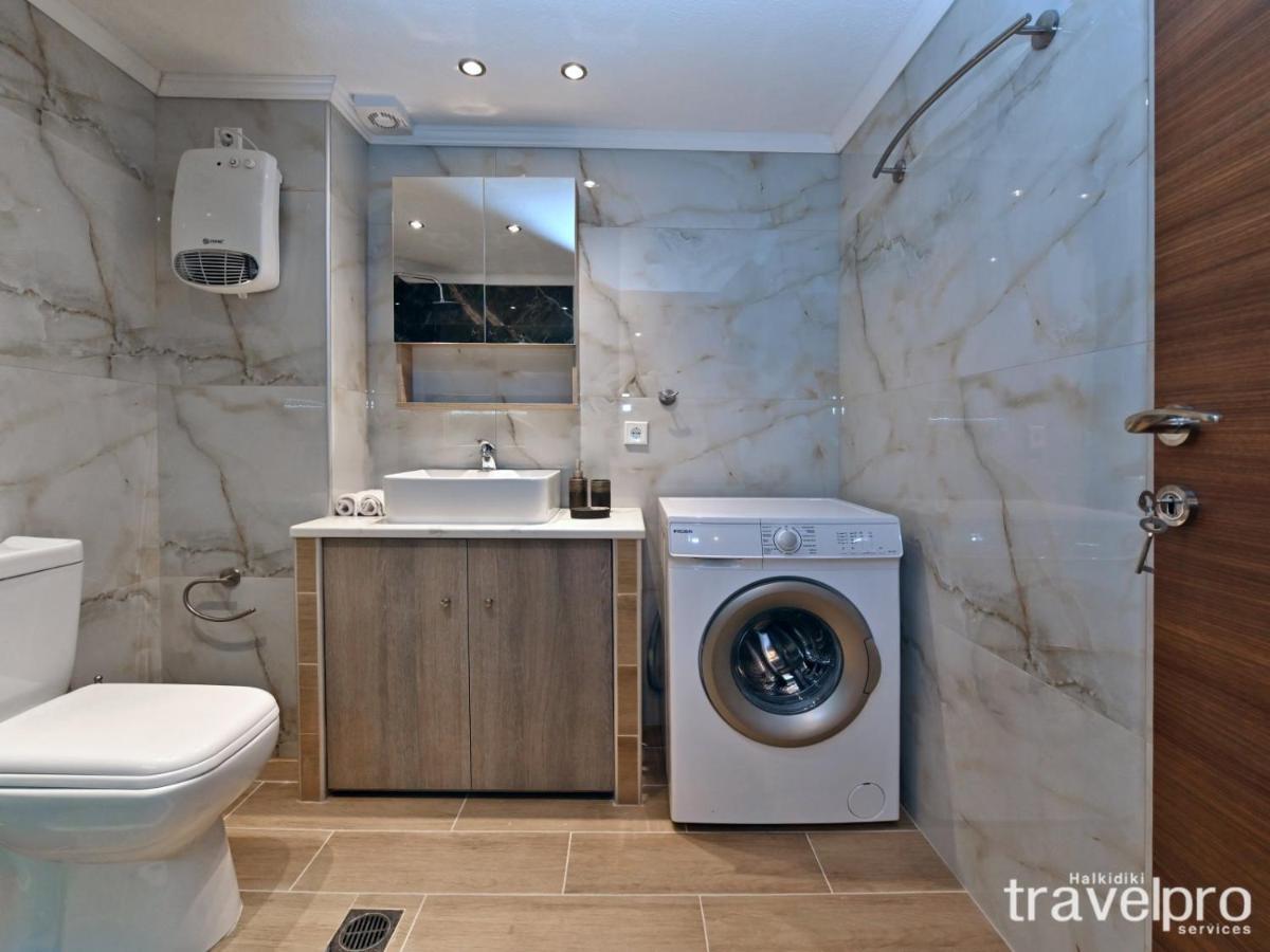 Marianthi Apartment By Rentalspro Services - Nea Moudania Halkidiki Buitenkant foto